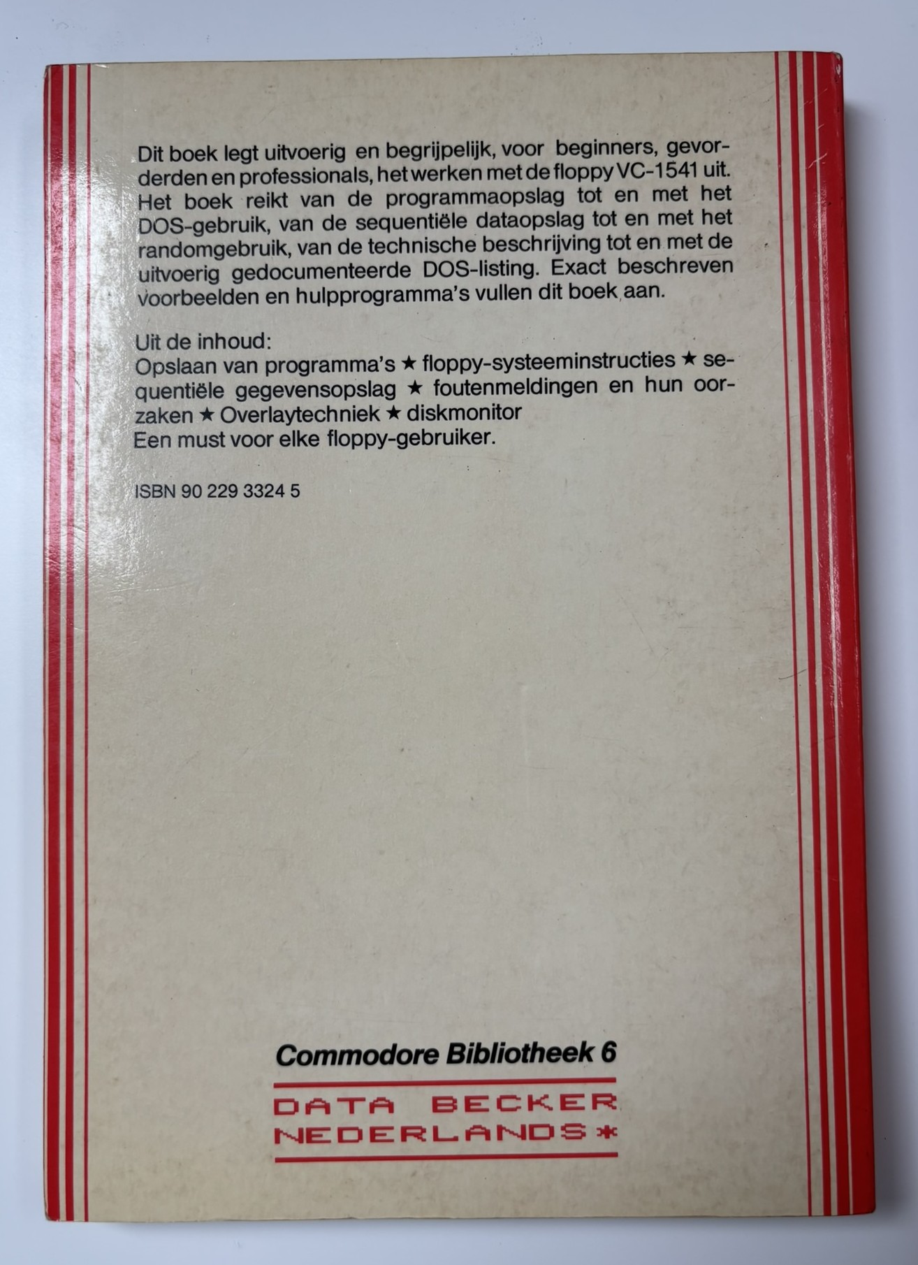data becker het grote floppy boek back